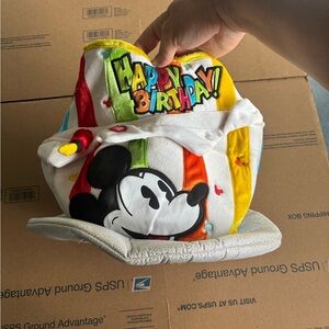 Walt Disney World Birthday Hat ( No light up or music) Mickey Mouse